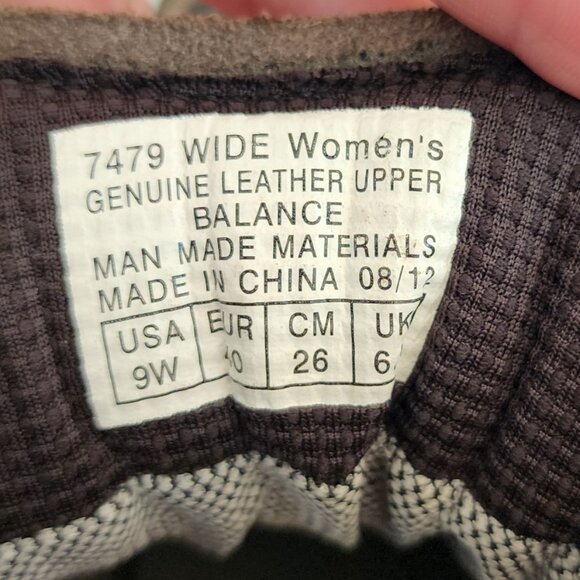 VASQUE Breeze 2.0 Hiking Boot | 9 WIDE | Mid Shaft Waterproof Leather Vibram7479 - Picture 13 of 14